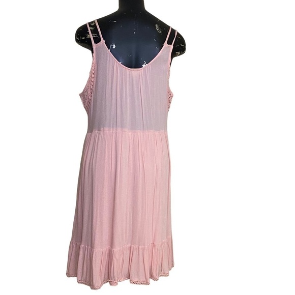 Forever 21 Plus Peachy-Pink Fit and Flare Dress - Picture 4 of 7